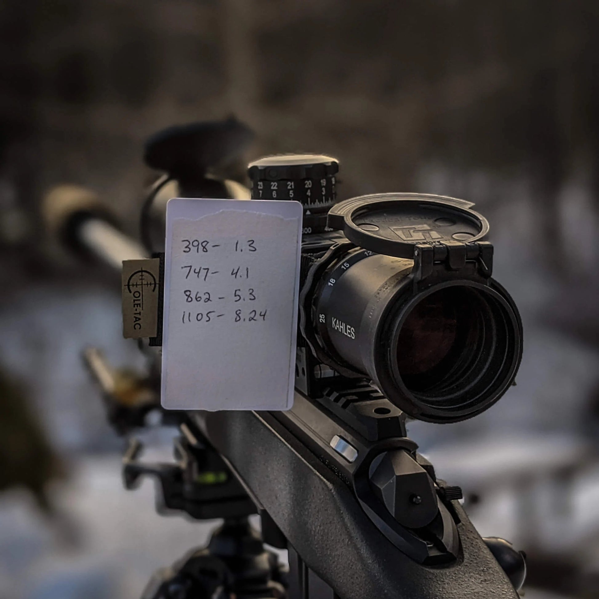 COLE - TAC CHEAT SHEET - My Store